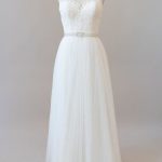 Beautiful Beading Lace A-line Tulle Wedding Dress