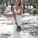 Beautiful Backless Mermaid Spaghetti Strap Lace Wedding Dress