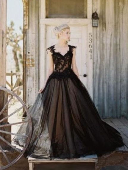 Gorgeous Black Strapless Tulle Pageant Party Dress with Luxury Princess Vibes