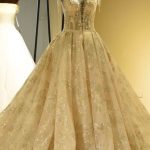 Lace-Up Beading Tulle A-Line Wedding Dress with an Amazing Look