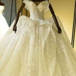 Lace-Up Tulle Ball Gown Wedding Dress that Catches Everyone's Attention