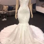 Exquisite Sweetheart Mermaid Wedding Dress with Luxurious Appliques