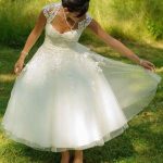 Charming Sweetheart Ball Gown Wedding Dress for a Short Length