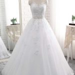Lace-Up Ball Gown Wedding DressesElegant Style
