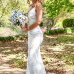 Affordable Lace Appliques Long Bridal Gown with Fantastic Spaghetti Straps V-Neck