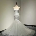 Fashionable Sweetheart Mermaid Tulle Wedding Dresses for a Stylish Look
