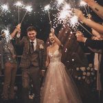 Graceful V-Neck Tulle Lace Wedding Dress with Spaghetti Strapsa Gorgeous Style