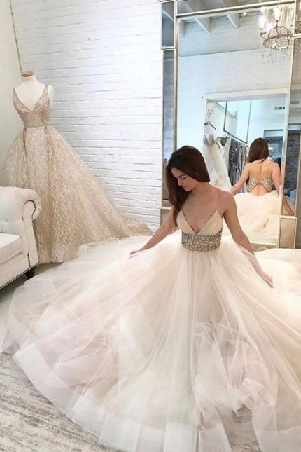 Exquisite Lace Tulle Mermaid Wedding Dress with Off-the-Shoulder Neckline Chapel Train and Ivory Color