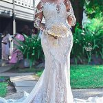 Plus Size Bridal Dresses with Mermaid Silhouette and Long SleevesLace Appliques