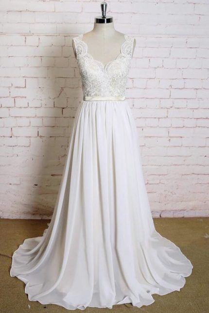 Light Blue Ball Gown Wedding Dress with Off Shoulder Design and Lace Appliques