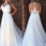 Pleats Tulle Sleeveless Illusion Court A-Line Bridal Dress with Lace Beaded Waistband