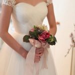 Elegant A-line/Princess Sweetheart Court Tulle Wedding Dress