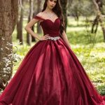 Romantic Off-Shoulder Tulle Princess Bridal Dress