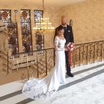 Mermaid Wedding Dresses with Lace Appliques Long Sleeves