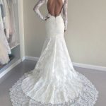Tulle Princess Wedding Dress with Off-the-Shoulder Neckline and Floral Lace Appliques Long Sleeves