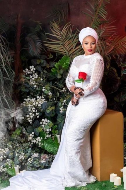 Designer A-Line Wedding Dresses with Lace Sleeves Long Sleeves