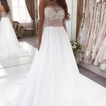 Asymmetric Chiffon Wedding Dresses Modern One-Shoulder Style
