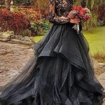 Modest A-Line Wedding Dresses with Sweetheart One Shoulder and Flower Details