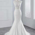Exquisite Lace Mermaid Wedding Dress in New Style with Flattering Silhouette