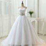 Sweetheart Lace-Up Wedding Dresses with Ruffled Details perfect for Plus Size Brides