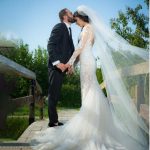 Lace Mermaid Wedding Dress with Long Sleeves showcasing Elegance