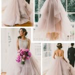 Long Beach Wedding Dress with Sexy A-Line Design Beading Details and Backless Style
