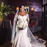 Mermaid Wedding Dresses with Sheer Tulle and Long Sleeves Appliques and Plus Size Design