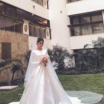 Jewel Long Sleeve A-line Wedding Dresses Simple and Timeless