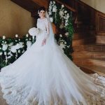 Royal Wedding Dresses Vintage Long Appliques Sleeved Arabic Bridal Gowns Stunning