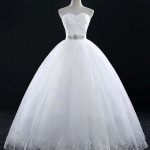 Lace Ball Gown Wedding Dresses Sweetheart