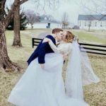 Illusion Long Sleeve Lace Boho Tulle Wedding Dress Vintage Charm