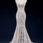 Lace Tulle Sweetheart Mermaid Wedding Dress Vintage Glamour